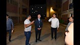 رئيس جامعة أسيوط يتفقد مستشفى الإصابات والطوارئ (4)