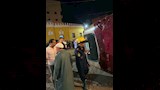 طفل يقود أتوبيسًا ويوقع ضحايا في الغربية  (6)