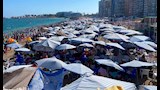 هروب جماعي لشواطئ الإسكندرية (11)