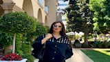 ياسمين عبدالعزيز تخطف الأنظار بإطلالاتها من الأهرامات والجيم.. والجمهور: "ملكة" 