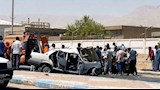 السيارة عبرت الاتجاه المعاكس.. مصرع وإصابة 3 في تصادم مروع بالسويس - صور