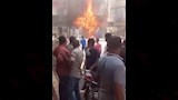 حريق هائل يلتهم سوبر ماركت بالفيوم (3)