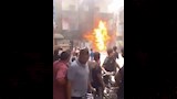حريق هائل يلتهم سوبر ماركت بالفيوم (4)