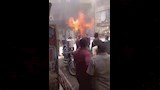 حريق هائل يلتهم سوبر ماركت بالفيوم (8)