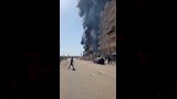 حريق هائل بحدائق الأهرام (3)