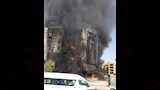 حريق هائل بحدائق الأهرام (5)