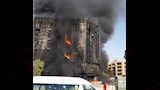 حريق هائل بحدائق الأهرام (6)