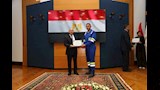 كامل الوزير يتفقد ميناء دمياط ويكرم أبطال احتواء حادث السفينة (19)