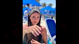 سارة سلامة تتالق على البحر (1)