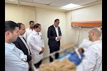 حادث الإسماعيلية- وزير الصحة يتابع الحالة الصحية للمصابين