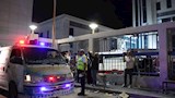 لحظة تشييع جنازة 12 متوفى بمركز أبو حماد (1)