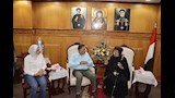 محافظ القليوبية في كنيسة العذراء بمسطرد