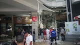 لقطات خاصة من موقع انفجار أسطوانة هيليوم داخل مول بالتجمع