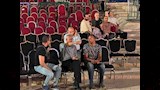 تجهيزات حفل افتتاح مهرجان القلعة الدولي للموسيقى والغناء