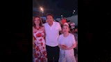 هاني رمزي مع الإعلامية هالة سرحان