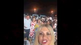 بوسي شلبي في حفل أحمد سعد