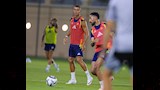 رونالدو من مران النصر (4)