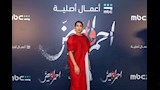 فتون من العرض الخاص لمسلسل أحمر ولا أبيض
