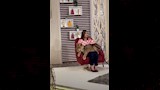 منال سلامة مع شبل داخل البلاتوه