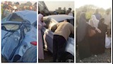 بعد حادث العروسين.. السكة الحديد تغلق ممر سنجرج بالمتاريس في المنوفية