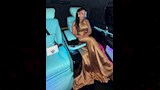 الفستان من تصميم دار الأزياء اللبنانية "كارولين لانج"