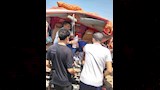 لحظة وقوع الحادث