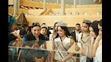 ملكات جمال البحر المتوسط يوثقن معالم الإسكندرية (6)
