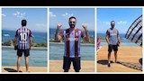 بـ تيشيرت نادي طرابزون التركي.. محمد كريم يدعم محمد صلاح في أحدث ظهور