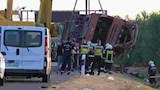 حادث  انقلاب حافلة بولندية في المجر