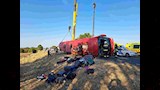 حادث  انقلاب حافلة بولندية في المجر