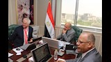 وزير الكهرباء يتابع مستجدات تنفيذ مشروع محطات الطاقة الشمسية بسيناء (4)