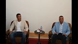 لقاء المحافظ ووزير الصناعة 