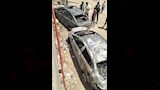 تفحم 4 سيارات داخل جراج بشبرا الخيمة (6)