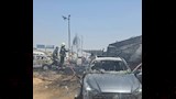 تفحم 4 سيارات داخل جراج بشبرا الخيمة (10)