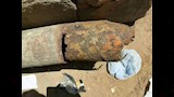 العمود الذى سقط على منزل بأسوان