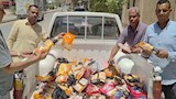 فراخ وجبن مطبوخ.. ضبط ربع طن سلع فاسدة داخل ثلاجة في الأقصر