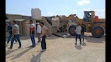 إزالة للتعديات بالحي الثاني في مدينة العلمين الجديدة