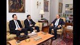 نقيب الصحفيين يلتقي وزير الخارجية  (3)