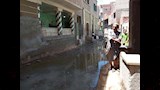 التحرك لشفط مياه جوفية أغرقت شوارع قرية بالمنيا (4)