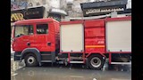 6 سيارات إطفاء.. السيطرة على حريق بمخزن لعب في شارع فرنسا بالإسكندرية -صور