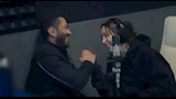 بسمة بوسيل وتامر في كواليس اغنية البدايات (2)_13