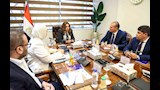 منال عوض تبحث مع محافظي قنا وكفر الشيخ خطة العمل المناخي حتى 2035