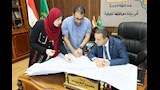 محافظ المنوفية يفحص الأحوزة العمرانية الجديدة