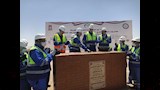 وزير البترول يضع حجر أساس مصنع حمض الفوسفوريك بالوادي الجديد1
