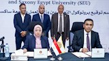 بروتوكول تعاون بين "العمل" وجامعة ساكسوني لتأهيل الشباب للسوق المحلي والدولي