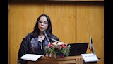 الفنانة الكويتية هند البلوشي تحصد الماجستير بامتياز من أكاديمية الفنون بالقاهرة-صور