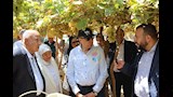 محافظ المنيا يتفقد موسم الحصاد في أبو قرقاص (1)