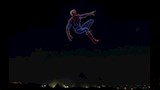 عروض ضوئية في سماء الأهرامات احتفالا بإطلاق فيلم سبايدرمان   
