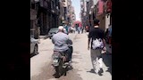 الحماية المدنية بموقع الحريق 