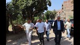 محافظ القليوبية يعاين موقعًا لإنشاء سوق حضاري (4)